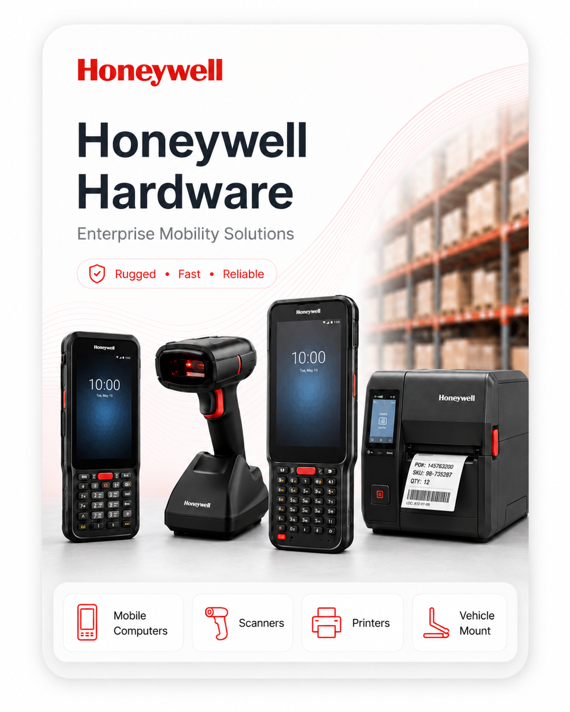 Honeywell enterprise hardware